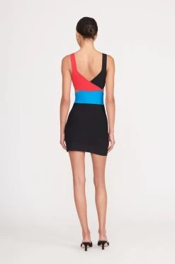 CASSANDRA DRESS | MARBLE WAVE -Staud Outlet Store 036 230516 Staud Fall Ecom 01988 web