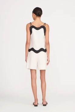 RENATA TOP | NATURAL BLACK -Staud Outlet Store 043 230516 Staud Fall Ecom 02287 web