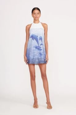MAREN DRESS | SWIMMING DOLPHINS