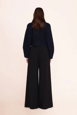 MIRABEL CARDIGAN | NAVY -Staud Outlet Store 049 220915 Staud Resort Ecom 01550 web