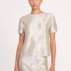 INGRID TOP | SILVER