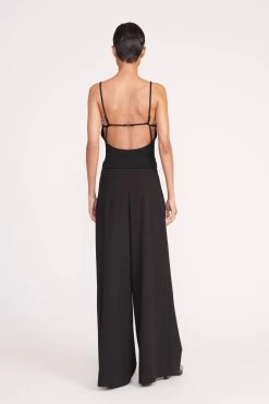 GEORGINA TOP | BLACK 9 GEORGINA TOP | BLACK -Staud Outlet Store 177 GEORGINA TOP BLACK CALEB PANT 0658 web