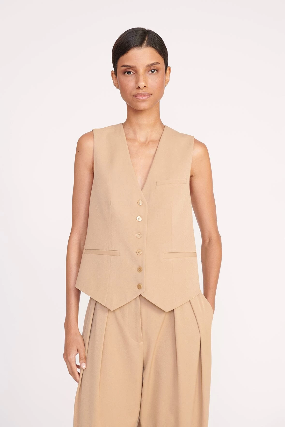 BRETT VEST | CAMEL 1 BRETT VEST | CAMEL