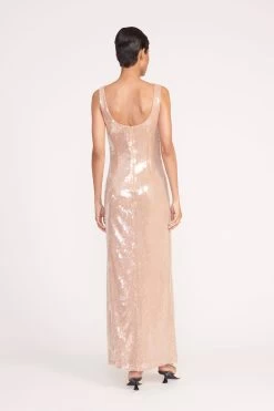 MAXI LE SABLE DRESS | BEIGE 9 MAXI LE SABLE DRESS | BEIGE -Staud Outlet Store 236 MAXI LE SABLE DRESS BEIGE 0375 web