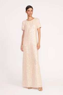 SAFI DRESS | BEIGE -Staud Outlet Store 264 SAFI DRESS BEIGE 0254 web