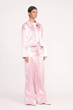 LENNOX JACKET | CHERRY BLOSSOM 8 LENNOX JACKET | CHERRY BLOSSOM -Staud Outlet Store 268 LENNOX JACKET SHAY PANT CHERRY BLOSSOM 0194 web