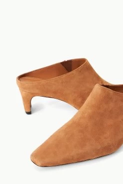 WALLY MULE | TAN SUEDE 10 WALLY MULE | TAN SUEDE -Staud Outlet Store 34 1372 TAN