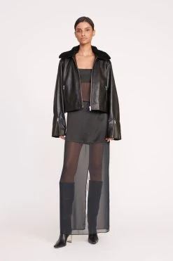 MISTY DRESS | BLACK -Staud Outlet Store 37 MISTY DRESS BLACK 1309 web