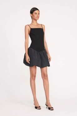 ABLEE DRESS | BLACK -Staud Outlet Store 53 ALBEE DRESS BLACK 1238 web