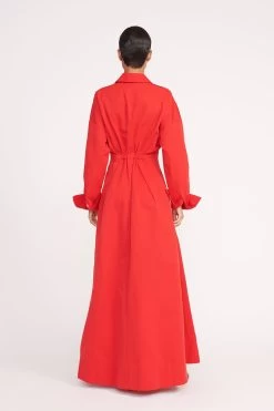 WINONA DRESS | POINSETTIA -Staud Outlet Store 96 WINONA DRESS POINSETTIA 1094 web