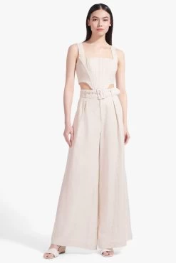 BILLIE ESPADRILLE WEDGE | NATURAL CREAM -Staud Outlet Store Alice Top Eris Pant Natural White 00017 web 3dbe5130 20f1 4484 9dd8 6a1f5726502b