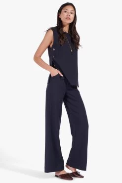 GINA MULE | BROWN CROC EMBOSSED -Staud Outlet Store Brighton Tunic04838 web