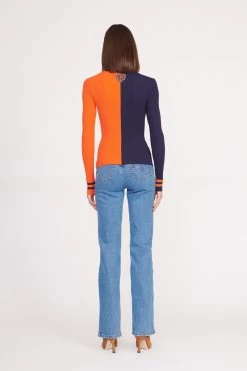 THE STAUD NFL CARGO SWEATER | CHICAGO BEARS -Staud Outlet Store CARGO SWEATER CHICAGO BEARS 0309 web