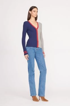 THE STAUD NFL CARGO SWEATER | NEW ENGLAND PATRIOTS 9 THE STAUD NFL CARGO SWEATER | NEW ENGLAND PATRIOTS -Staud Outlet Store CARGO SWEATER NEW ENGLAND PATRIOTS 0600 web