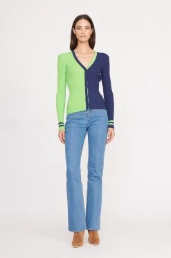 THE STAUD NFL CARGO SWEATER | SEATTLE SEAHAWKS -Staud Outlet Store CARGO SWEATER SEATTLE SEAHAWKS 2262 web