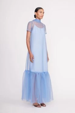 CALLUNA DRESS | FRENCH BLUE -Staud Outlet Store Calluna Dress French Blue 00601 web c54dcd8a e4d1 4dd7 bea0 f2d8fabeb830