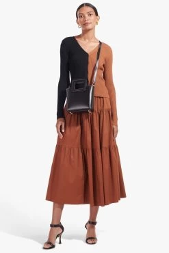 SEA SKIRT | TAN -Staud Outlet Store Cargo Sweater Tan Black Sea Skirt Tan 00926 web 9ea0784d e0a8 48ce 84e6 660ea750cc31