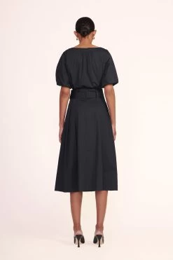 ELLINGTON TOP | BLACK -Staud Outlet Store Ellington Top Black Kingsley Skirt Black 00235 web 1