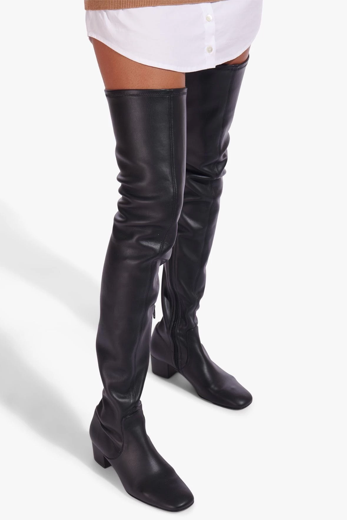 AIMEE BOOT | BLACK VEGAN LEATHER 7 AIMEE BOOT | BLACK VEGAN LEATHER - Image 7