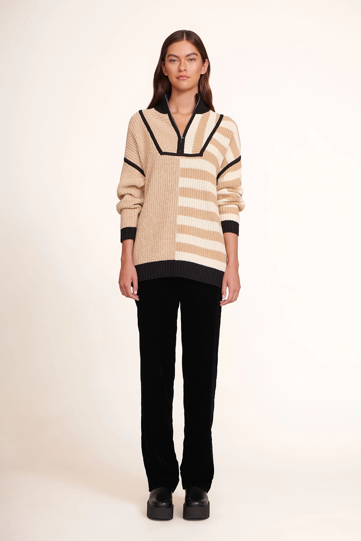 HAMPTON SWEATER | SAHARA STRIPE 2 HAMPTON SWEATER | SAHARA STRIPE - Image 2