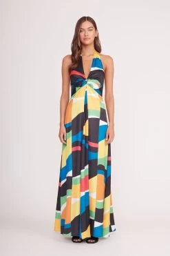 JENNIFER DRESS | MARBLE WAVE