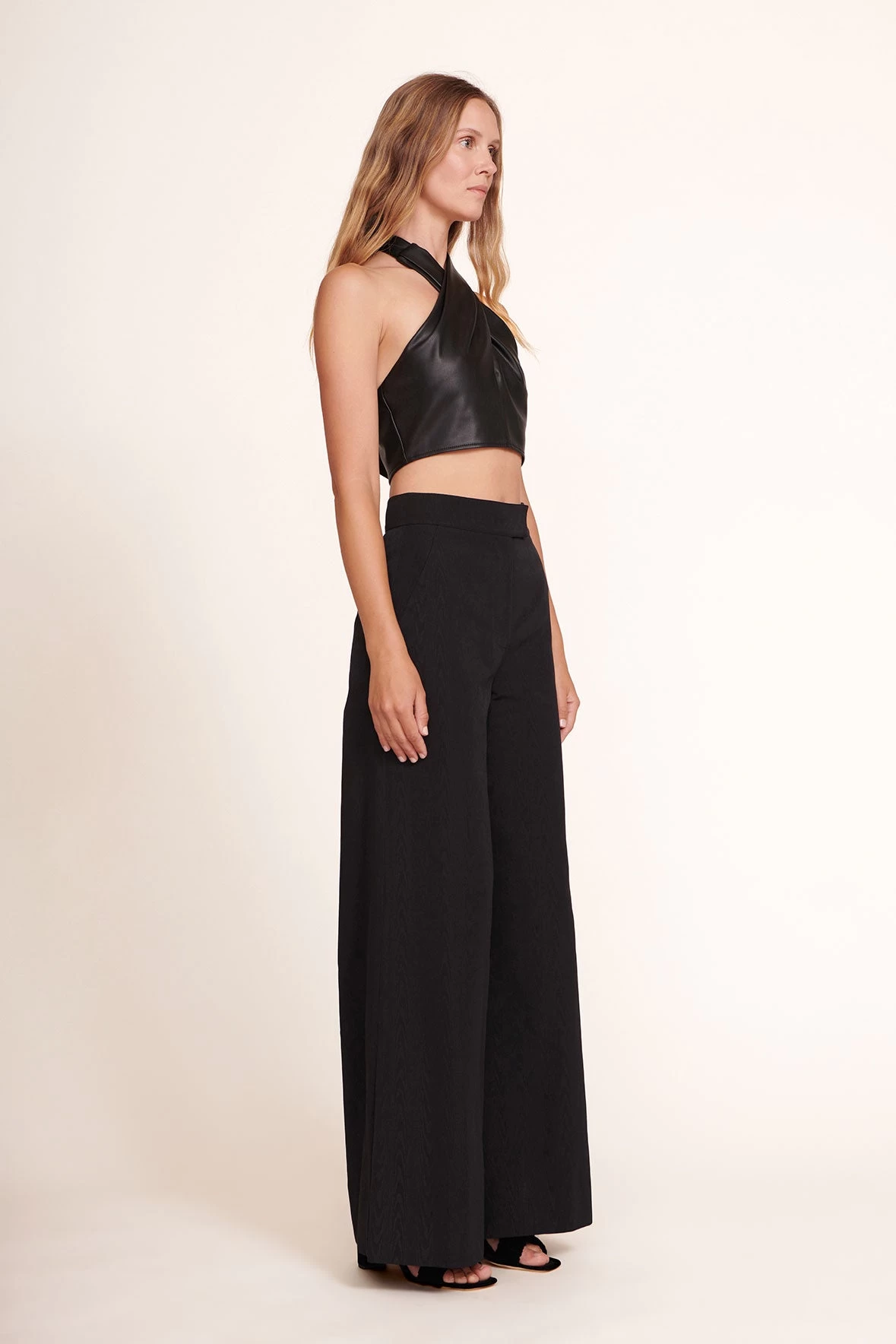 KAI TOP | BLACK VEGAN LEATHER 3 KAI TOP | BLACK VEGAN LEATHER - Image 3