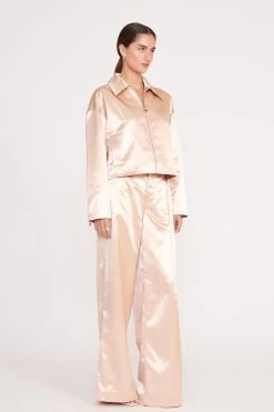 LENNOX JACKET | BEIGE -Staud Outlet Store LENNOX JACKET BEIG 1350 web