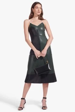 KAIA SHOULDER BAG | BLACK -Staud Outlet Store Ladders Dress Cypress Black 00331 web
