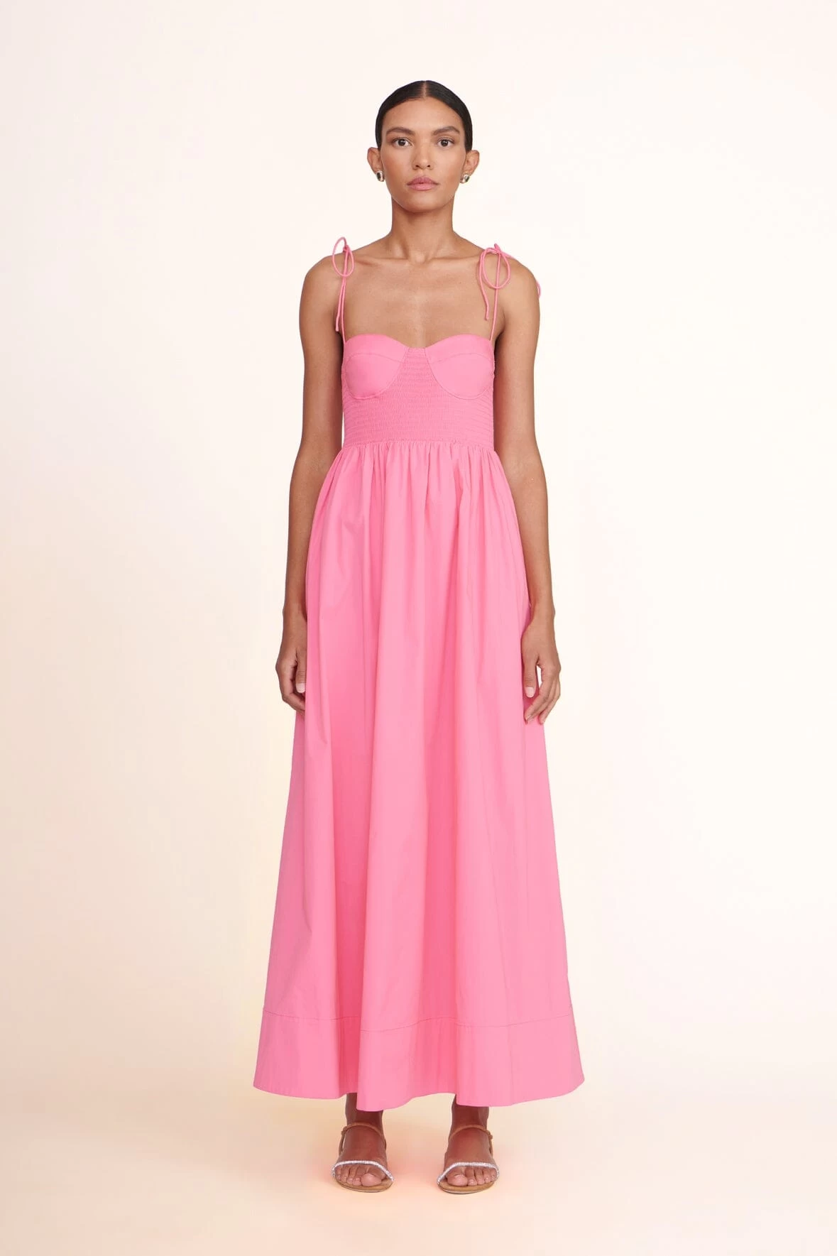 LAUREL CRYSTAL SANDAL | RHINESTONE CASHEW SUEDE 2 LAUREL CRYSTAL SANDAL | RHINESTONE CASHEW SUEDE - Image 2