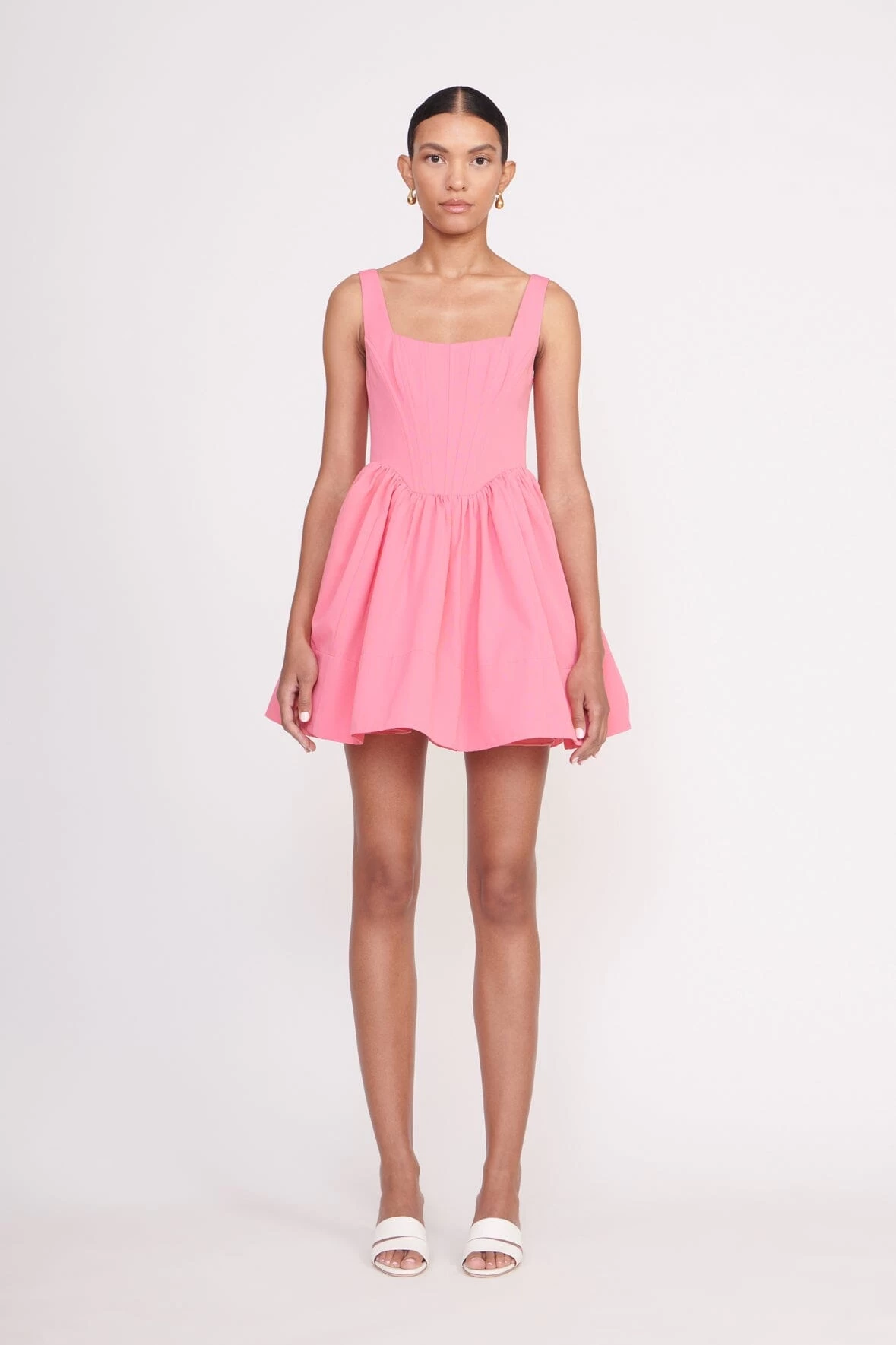 LANDSCAPE DRESS | CORAL PINK 1 LANDSCAPE DRESS | CORAL PINK