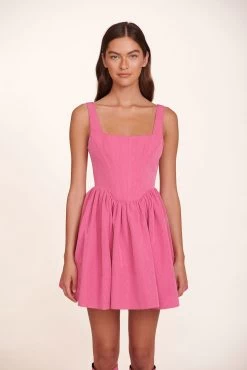 LANDSCAPE DRESS | LOLLIPOP -Staud Outlet Store Landscape Dress Lollipop 465 edit web