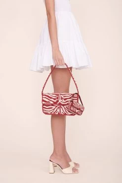 TOMMY BEADED BAG | SCARLET WHITE 13 TOMMY BEADED BAG | SCARLET WHITE -Staud Outlet Store MINI LANDRY DRESS WHITE 00300 web 1bcfb7cf eb37 4ace b652 25e8b42f89f5