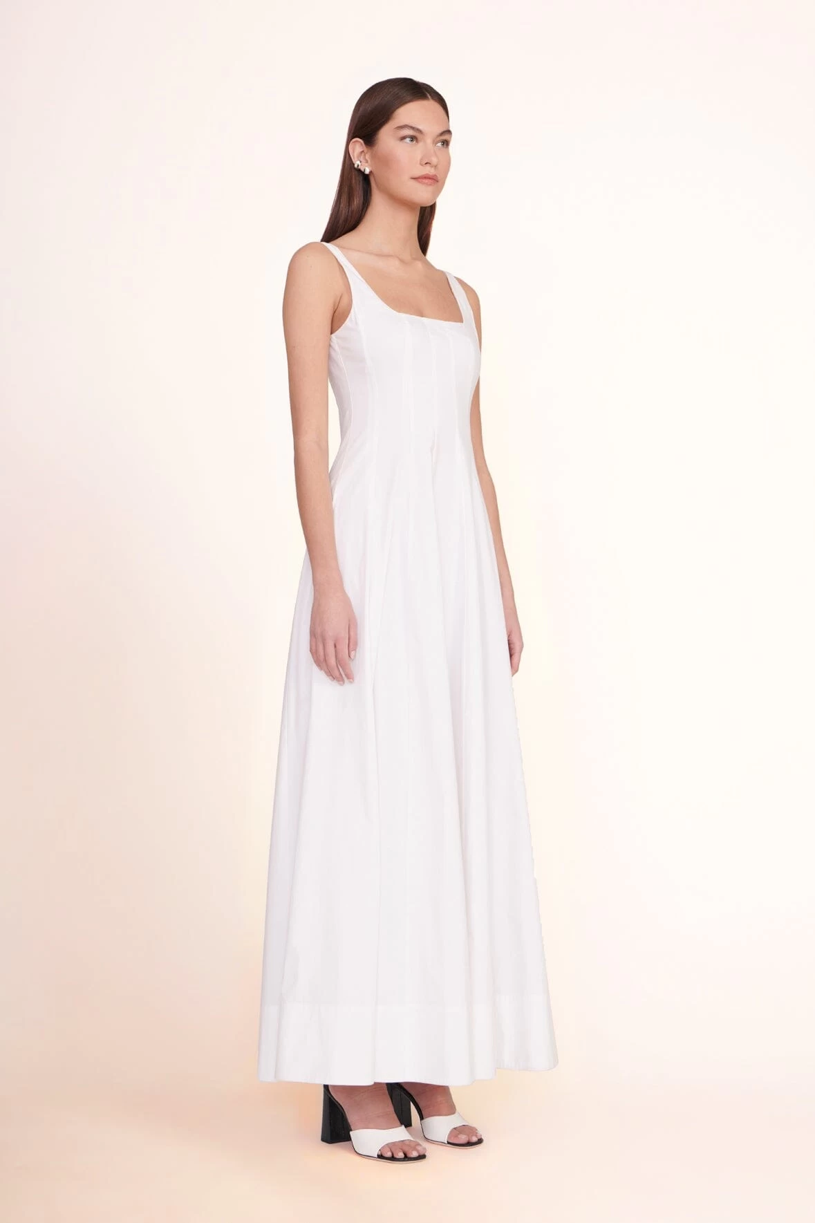 WELLS MAXI DRESS | WHITE 2 WELLS MAXI DRESS | WHITE - Image 2