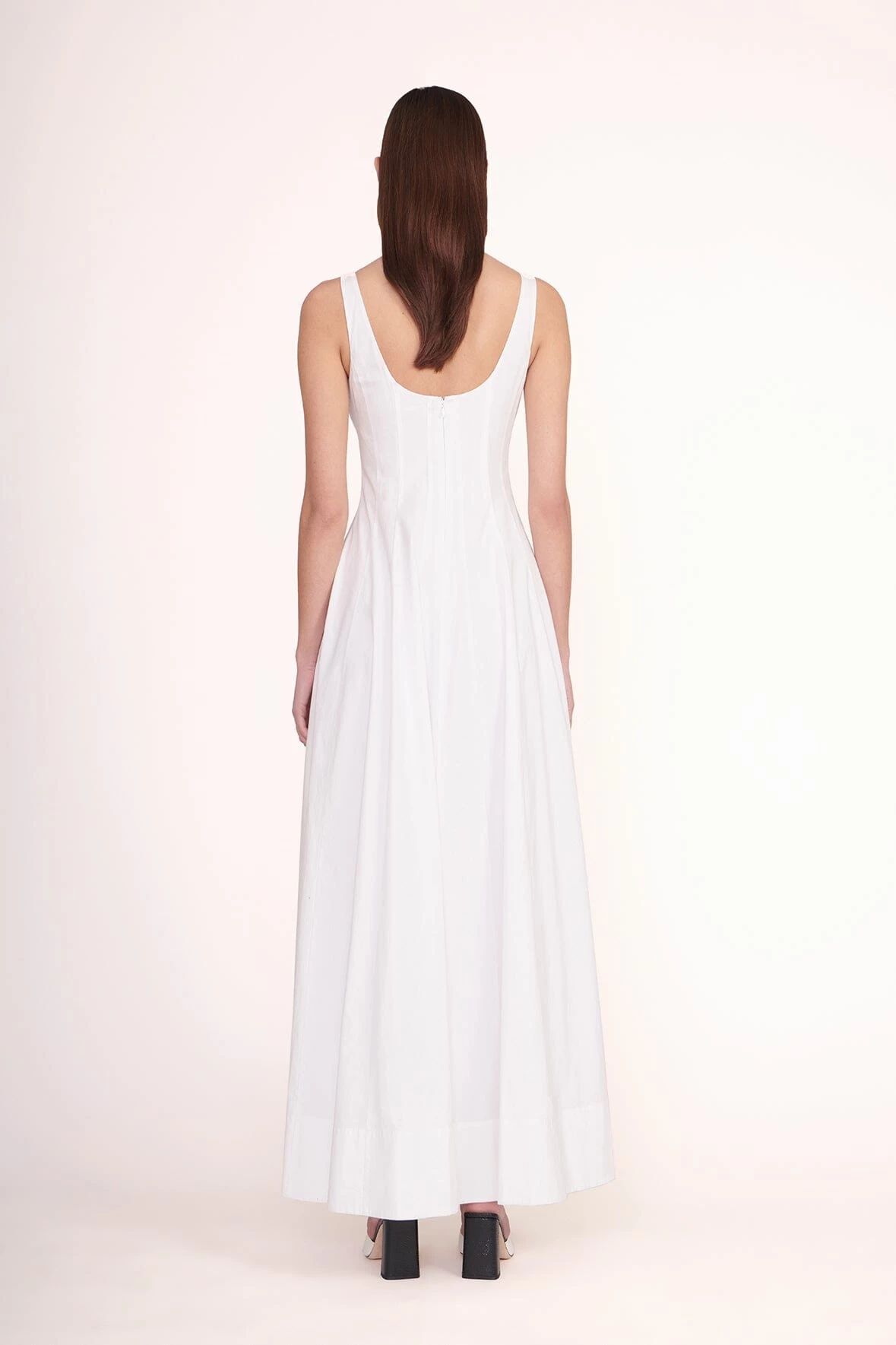 WELLS MAXI DRESS | WHITE 3 WELLS MAXI DRESS | WHITE - Image 3