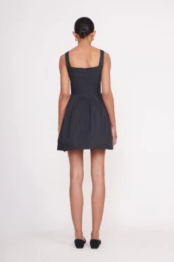 MINI SUTTON DRESS | BLACK -Staud Outlet Store Mini Sutton Dress Black 00536 web 0d875eea 3c41 4a8c a9be 8bd202a2b946