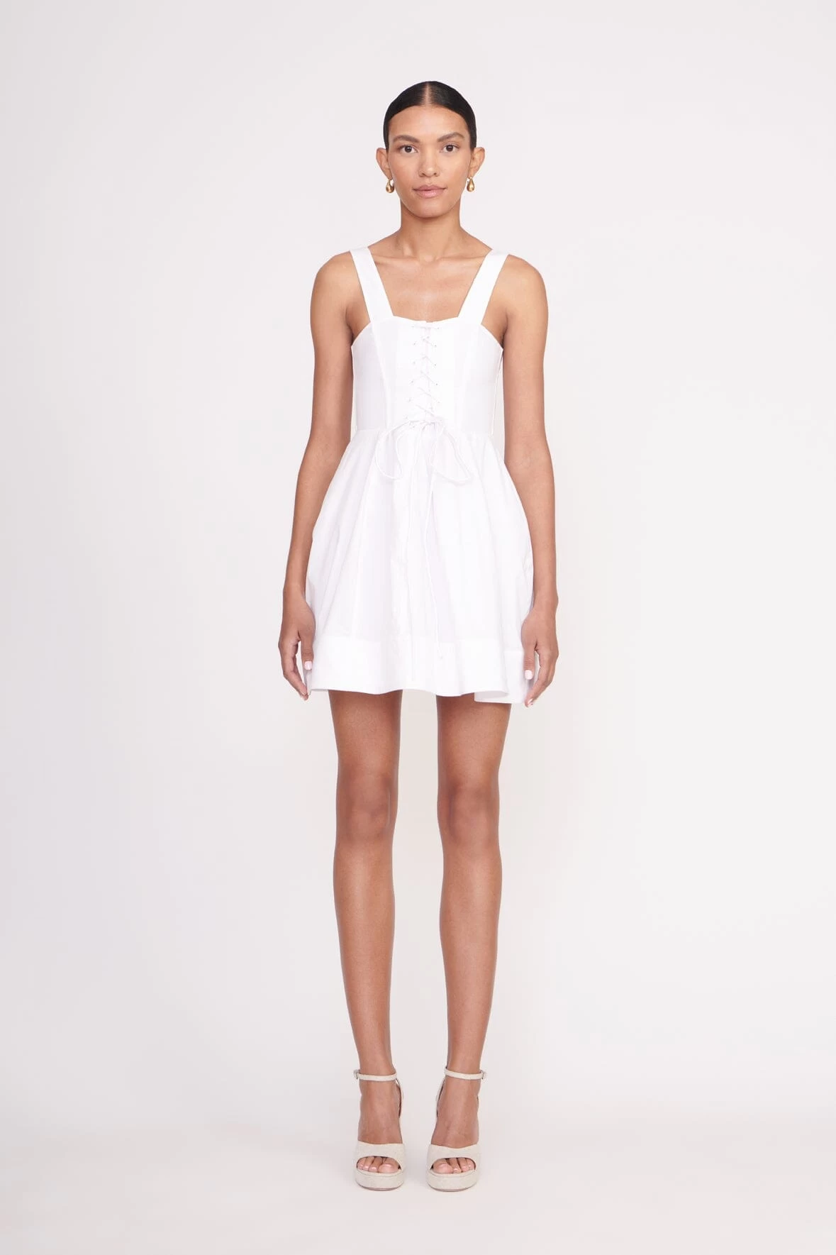 MINI SUTTON DRESS | WHITE 1 MINI SUTTON DRESS | WHITE