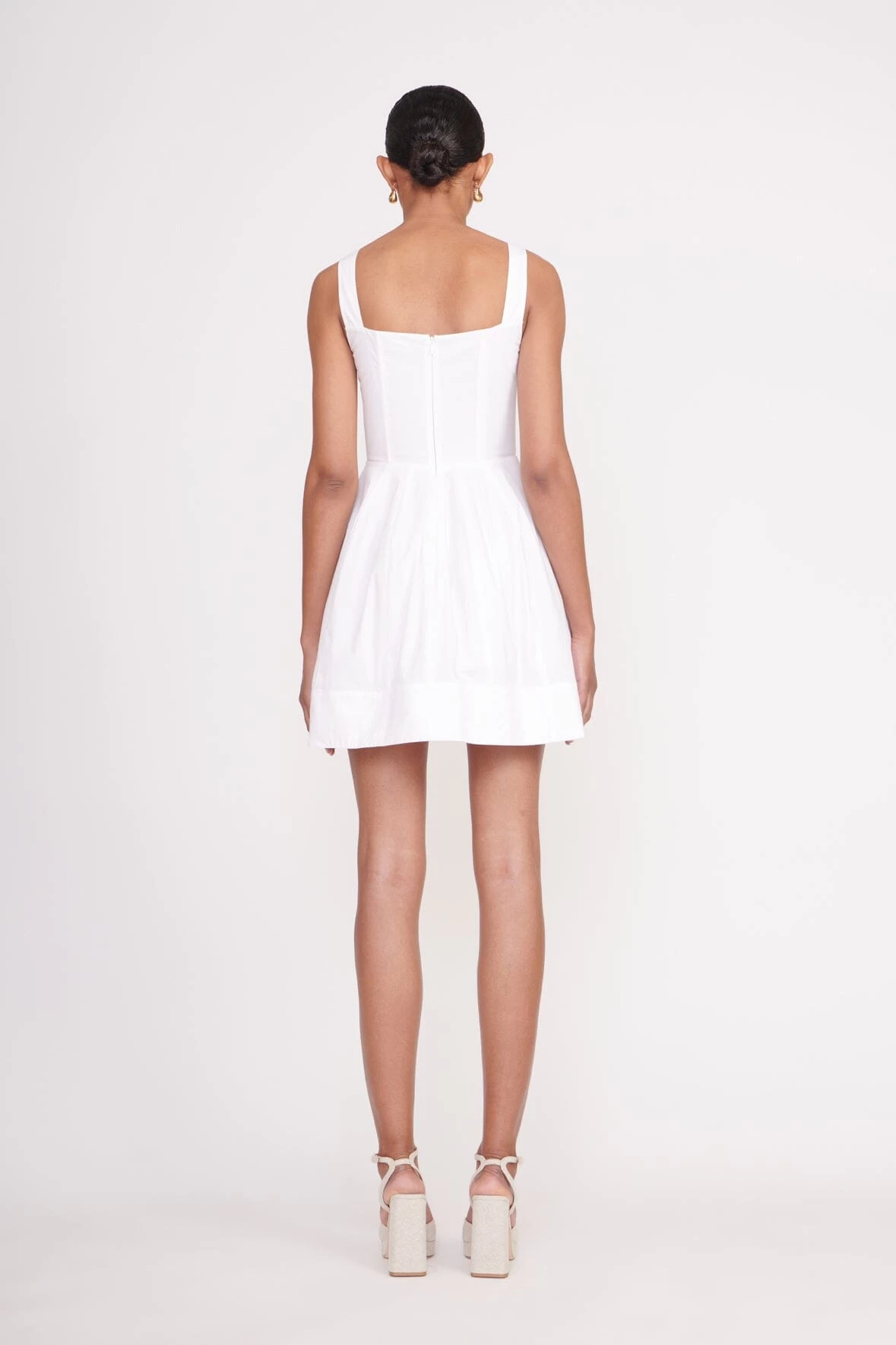 MINI SUTTON DRESS | WHITE 4 MINI SUTTON DRESS | WHITE - Image 4