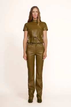 AIMEE SHORT BOOT | OLIVE SUEDE -Staud Outlet Store Mural Top Avocado Chisel Pant Avocado 001 edit web d30b87fe ab42 42c4 850d 04a2b6709922