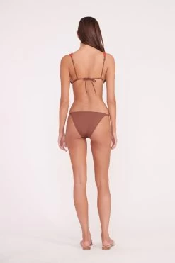 OLIVIA BEADED TRIANGLE TOP | CLOVE -Staud Outlet Store OLIVIA BEADED TOP SISLEY STRING BOTTOM CLOVE 00652 web