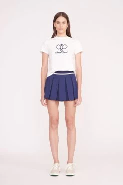 BACKHAND TOP | WHITE -Staud Outlet Store PickleBall 012 00732 edit web