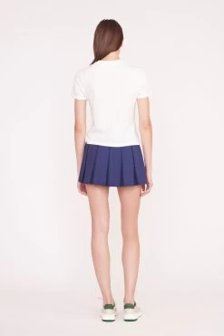 BACKHAND TOP | WHITE -Staud Outlet Store PickleBall 012 00756 edit web