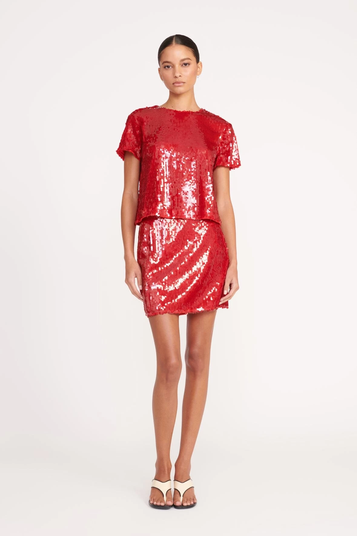 VEDETTE SKIRT | POINSETTIA