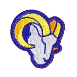 THE STAUD NFL CARGO SWEATER | LOS ANGELES RAMS -Staud Outlet Store RAMS CROP NOBG