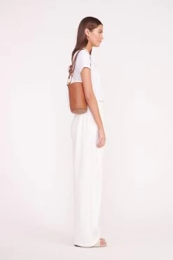 WATER BOTTLE BAG | TAN -Staud Outlet Store RENAME WHITE PANTS TSHIRT BAGS 02157 web
