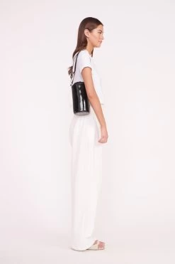 WATER BOTTLE BAG | BLACK -Staud Outlet Store RENAME WHITE PANTS TSHIRT BAGS 02170 web