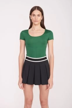 REPLAY TOP | COURT GREEN
