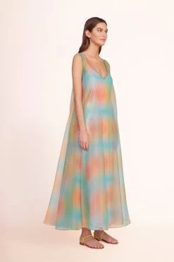 LAUREL SANDAL | CITRON MULTI 13 LAUREL SANDAL | CITRON MULTI -Staud Outlet Store SAMANTHA DRESS MULTI AURA 02285 web