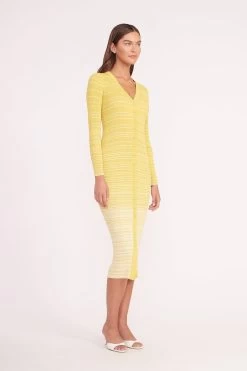 SHOKO SWEATER | POLLEN WHITE -Staud Outlet Store SHOKO SWEATER POLLEN WHITE BRIGITTE MULE PAPER 04922 web