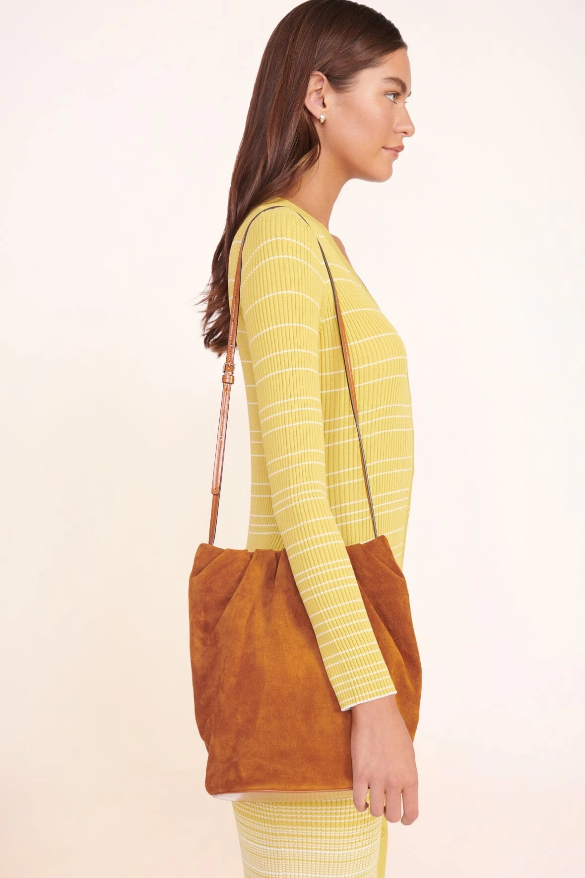 VALENTINA BUCKET BAG | TOBACCO 2 VALENTINA BUCKET BAG | TOBACCO - Image 2