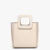 MINI SHIRLEY LEATHER BAG | CREAM
